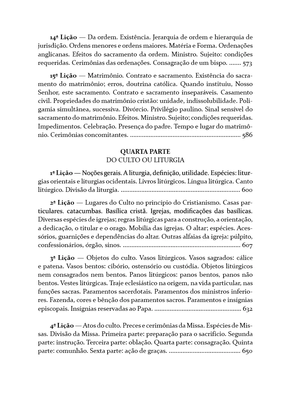 SUMÁRIO - DOUTRINA CATÓLICA-07